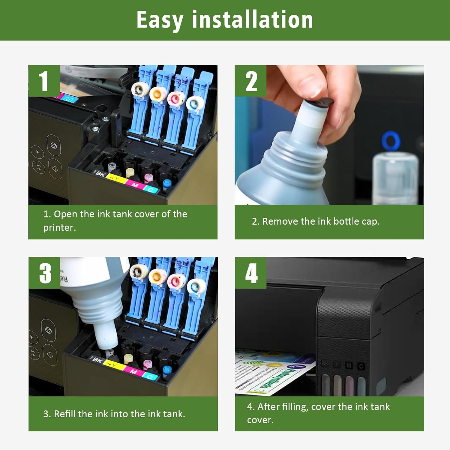 Detalle 2 de GREENPRINT E104 Multipack 4 colori 🖨