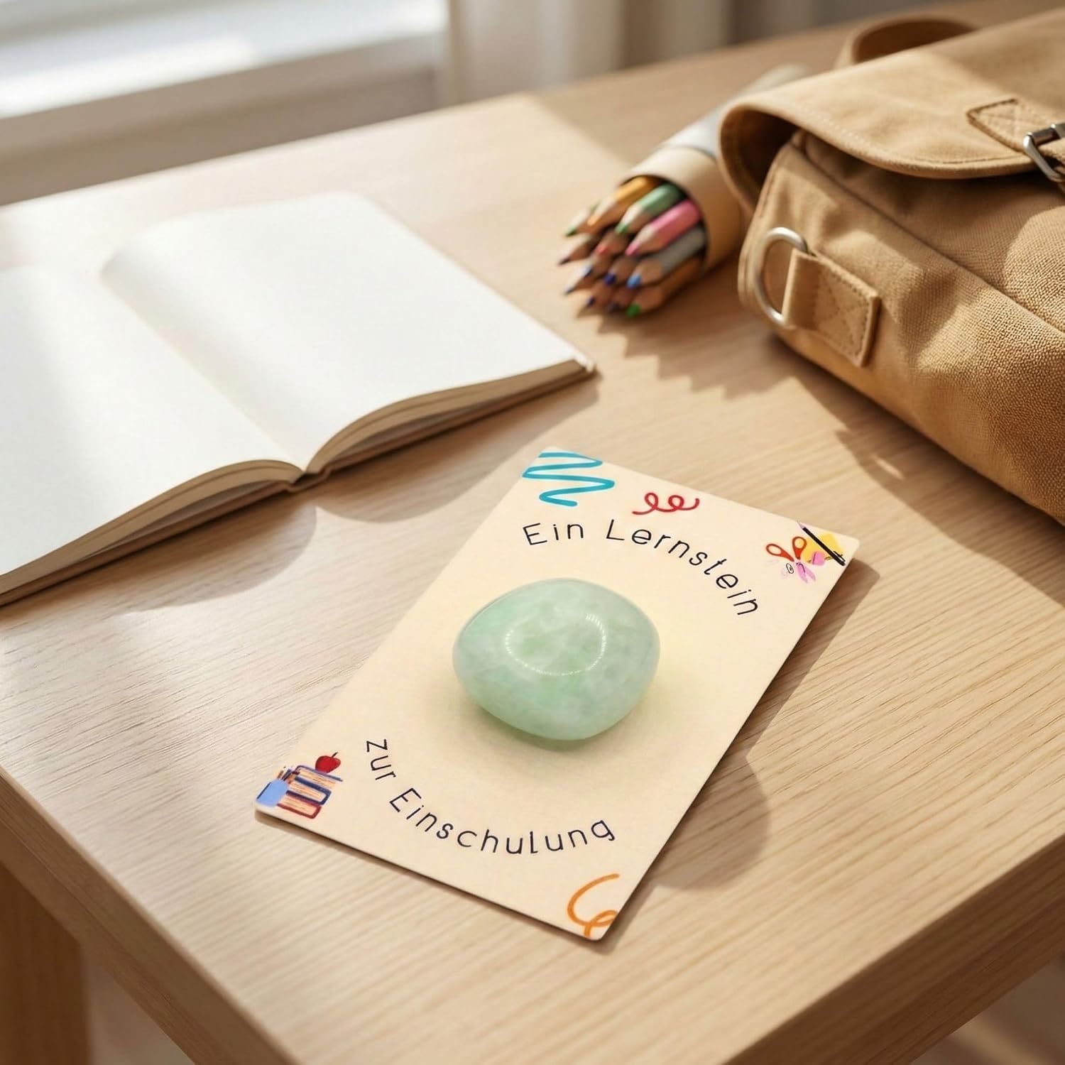 Detalle 2 de Milaboo Mutstein Schulkind I – Geschenk zur Einschulung