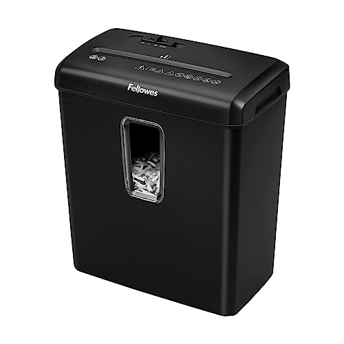 Detalle de Fellowes Powershred FS-6C, destructeur coupe croisée P-4, 6 feuilles, corbeille 15 l