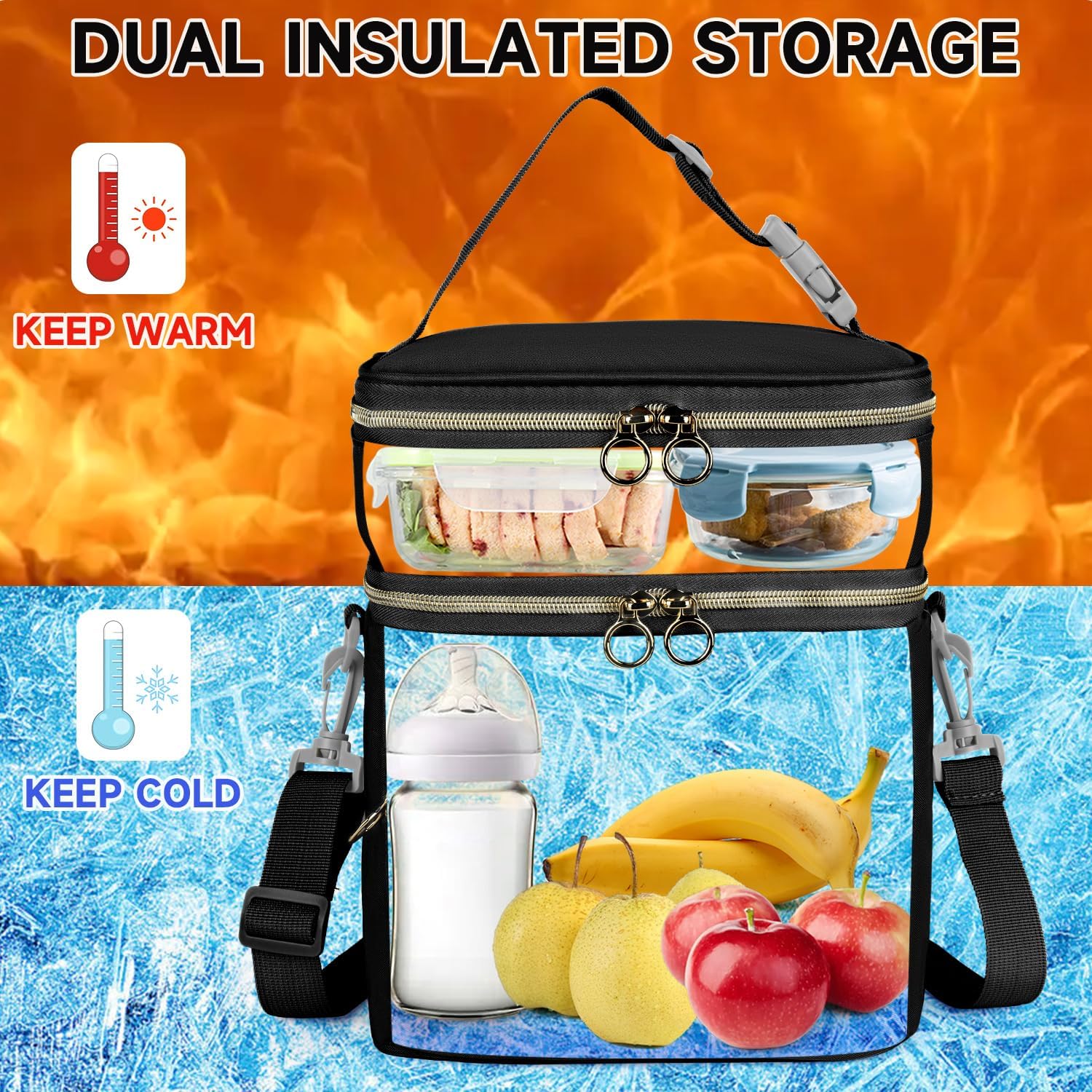 Detalle 2 de Breastmilk Cooler Bag, 6-Bottle Capacity