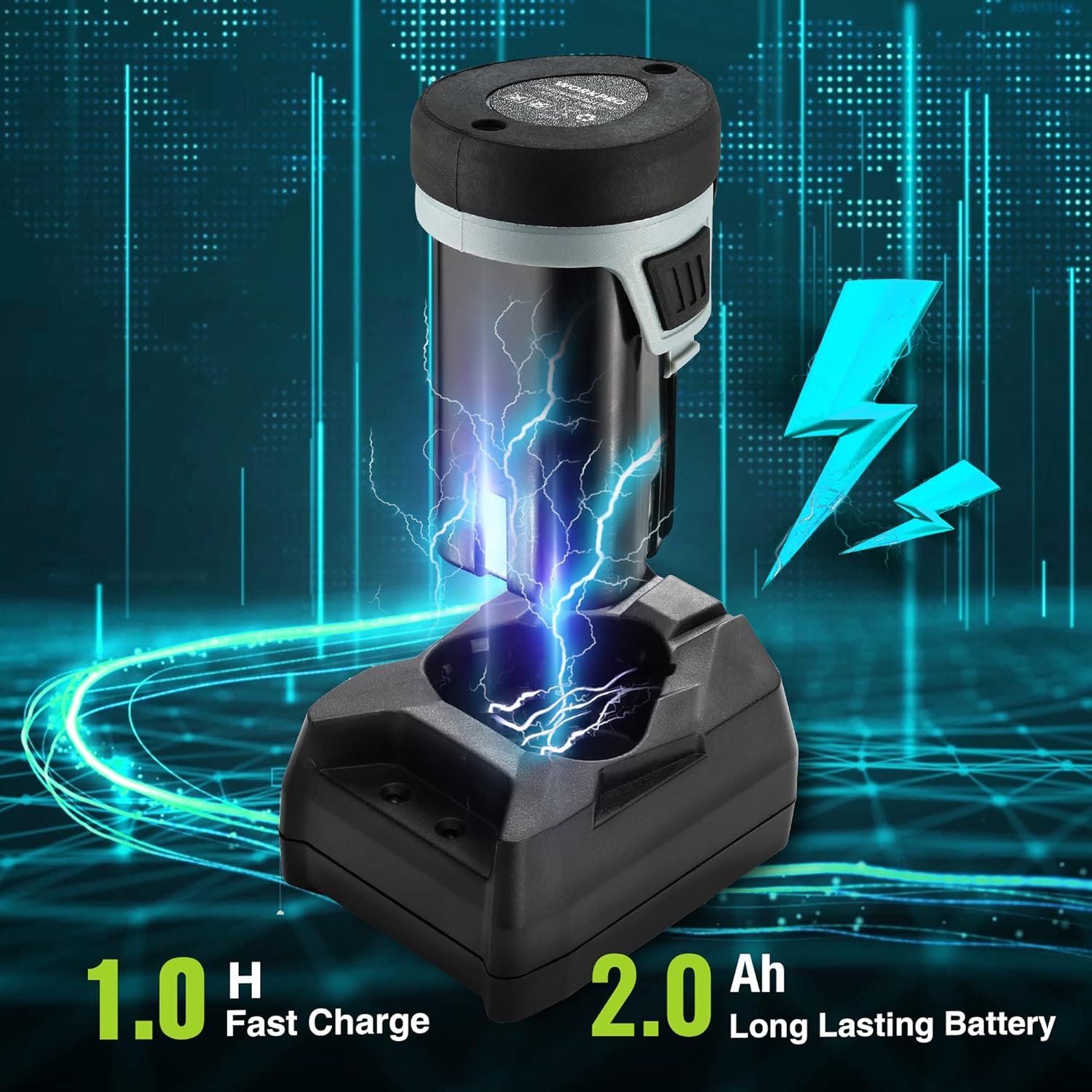 Thumbnail 5 de WORKPRO Llave de Trinquete Eléctrica 12V 55 N.m