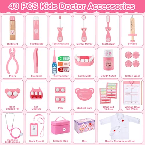 Thumbnail 5 de Ophy Maletín Médico para Niños con 46 Piezas 🩺