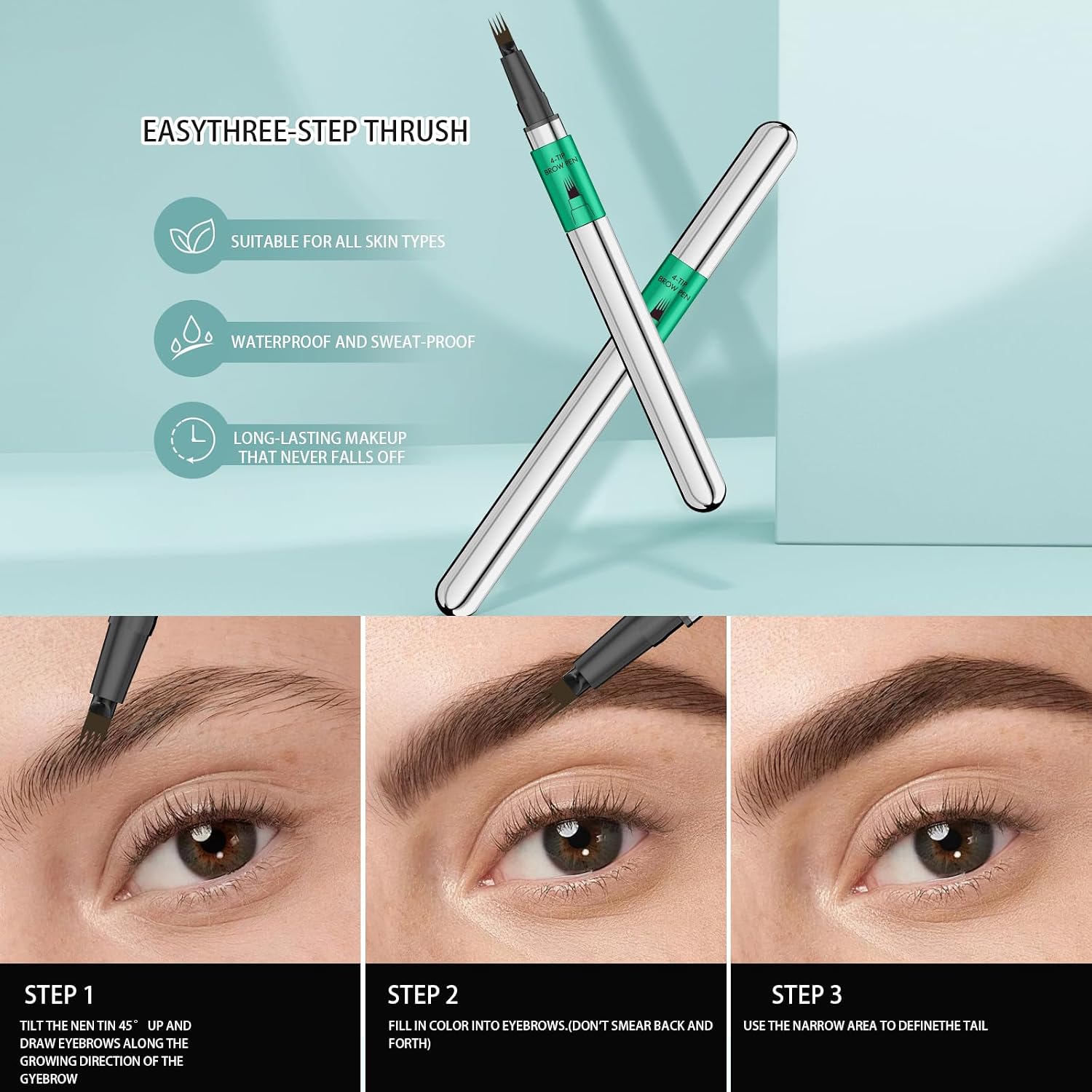 Thumbnail 6 de Matita Sopracciglia Microblading 3D 4 Punta 🎨