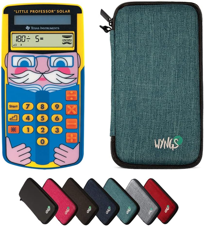 Thumbnail 5 de CALCUSO TI-Little Professor inkl. WYNGS Schutztasche – interaktiver Rechentrainer Basic Set