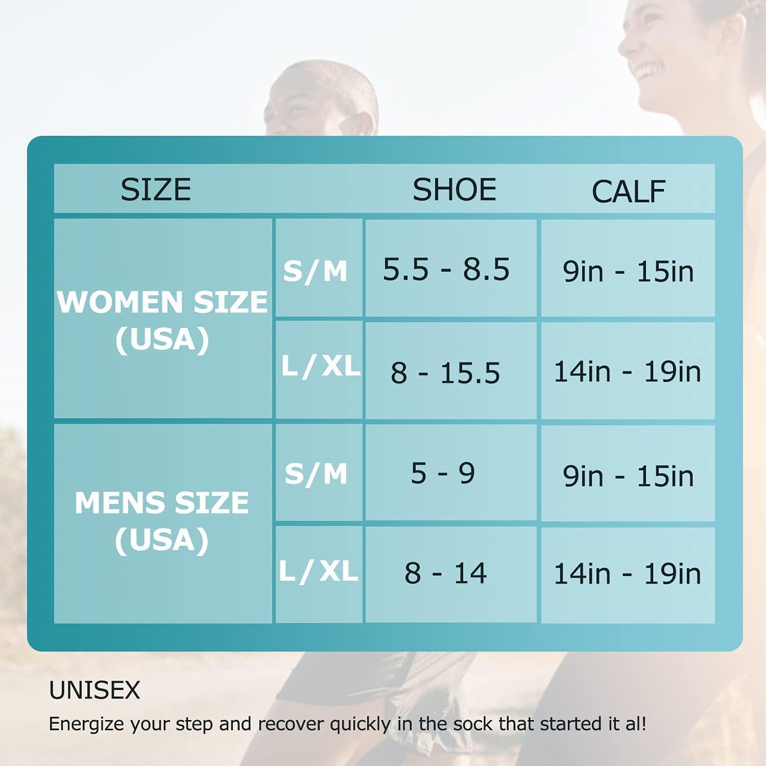 Thumbnail 5 de Diu Life Copper Compression Socks, 15–20 mmHg, Knee-High, 8 Pairs