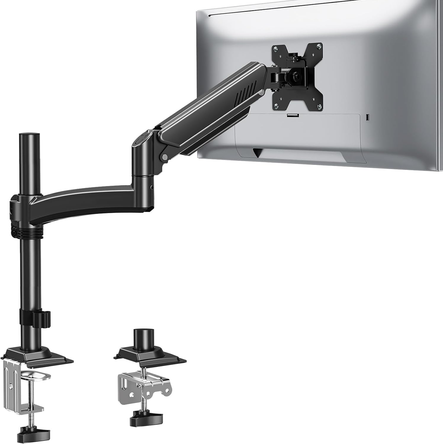 Detalle de ELIVED EV6033B support de moniteur 1 bras réglable en hauteur (13 à 32")