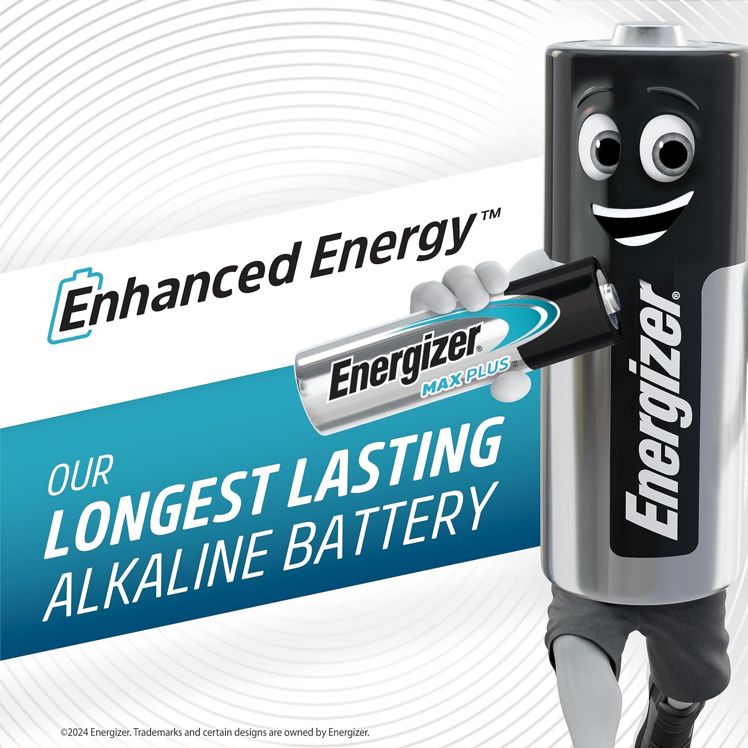Detalle de Energizer Max Plus AA Batteries (10 Pack) – Long-Lasting 1.5V Alkaline Power for High-Drain Devices