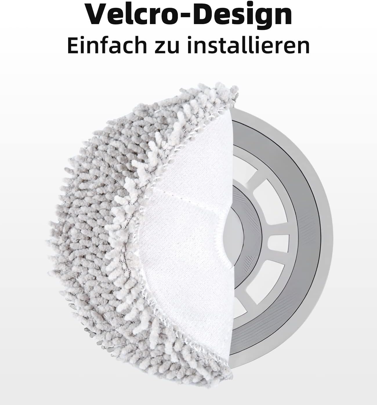 Detalle de Alloytool Pack of 8 Cleaning Cloths L10s Ultra microvezel dweildoeken voor Xiaomi en Dreame