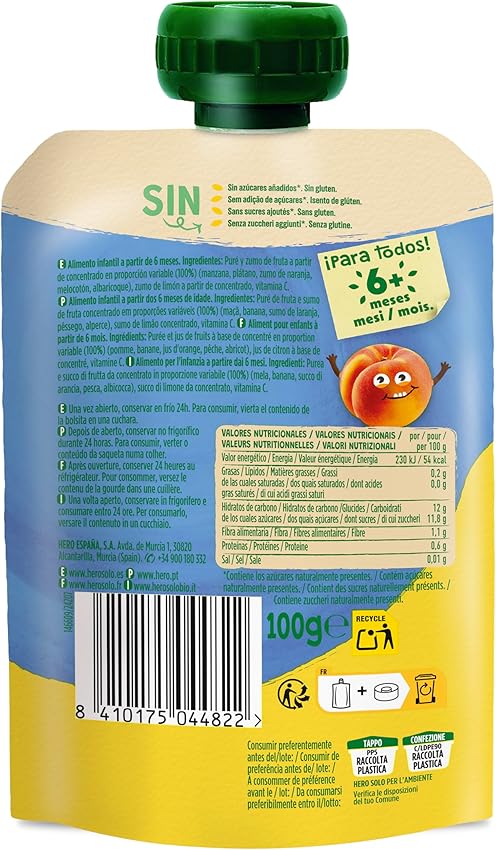 Thumbnail 1 de Hero - Bolsitas de Fruta Mediterránea para Bebés 🍏