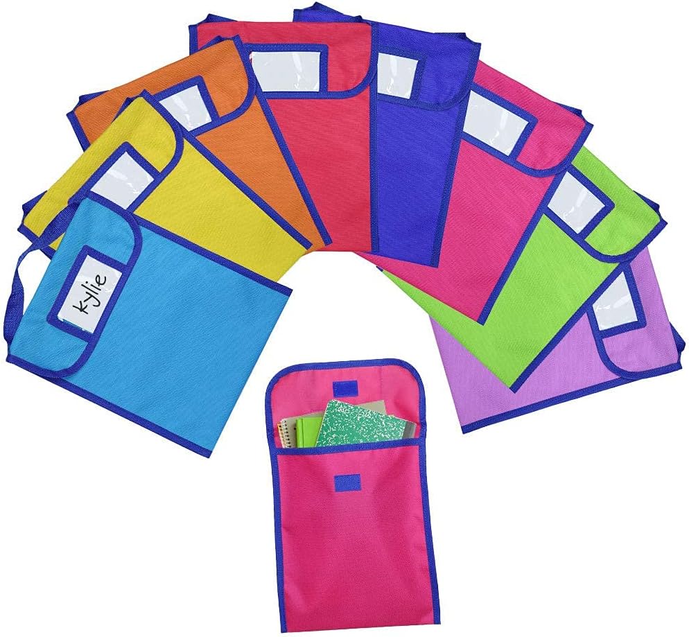 Thumbnail 4 de ABCKEY Classroom Homework Pouches, Set of 8
