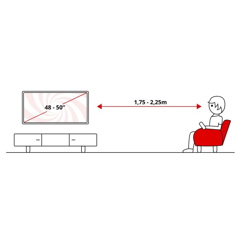 Detalle de LG QNED72B6B 50": TV 4K Mini LED con WebOS y IA, para cine en casa equilibrado