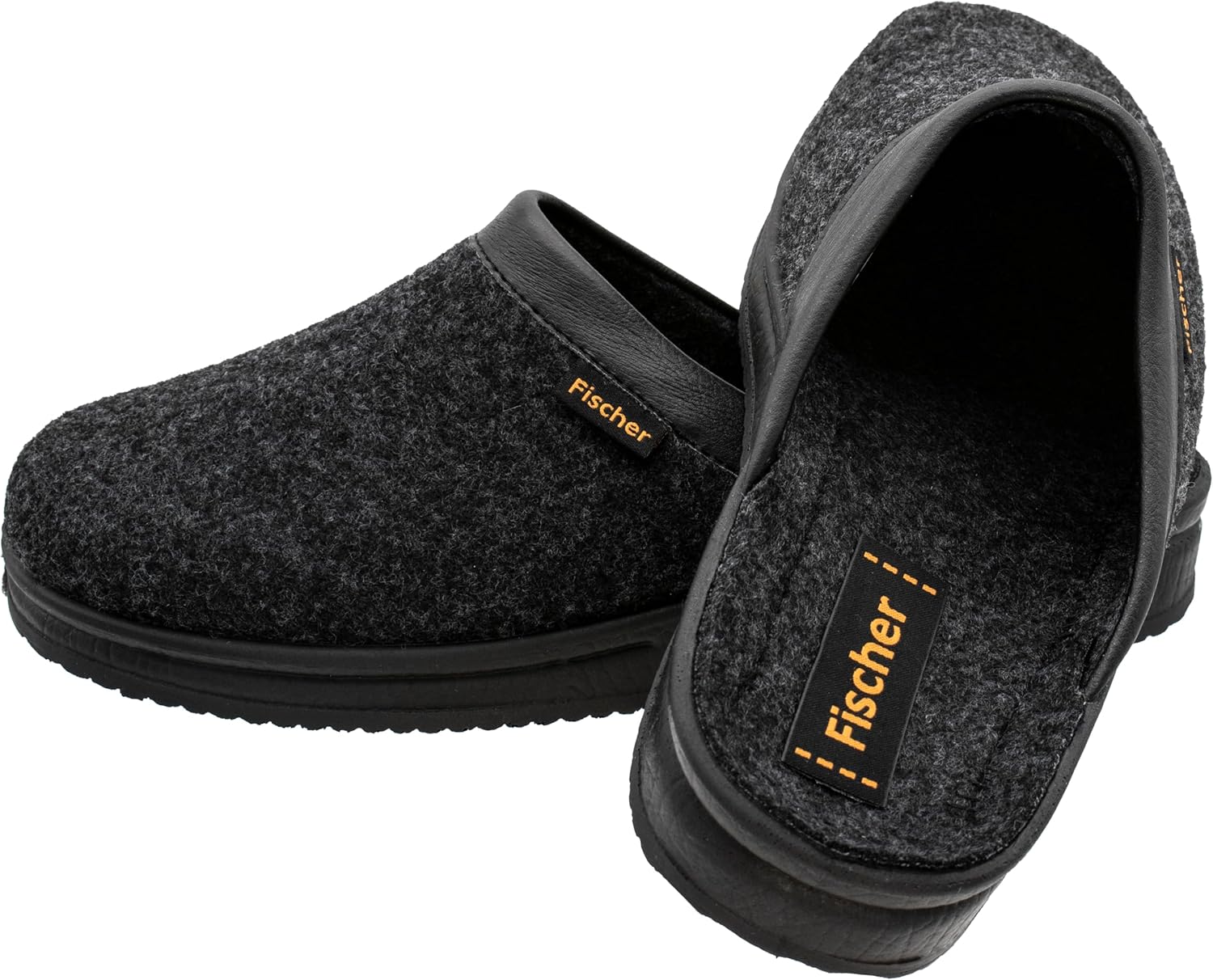 Thumbnail 6 de Fischer Herren Hausschuh Pantoffel mit Karomuster 204602