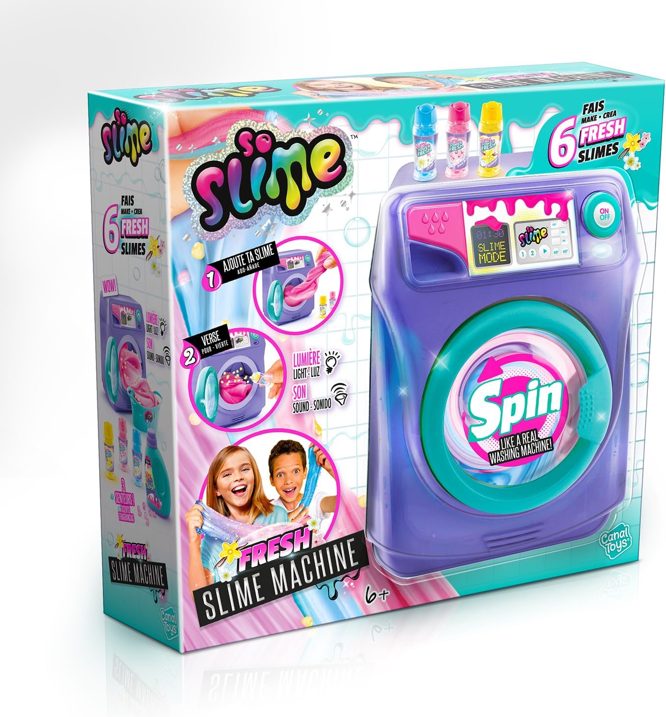 Detalle de Canal Toys La lavatrice di Slime – So Fresh – SSC 244, viola