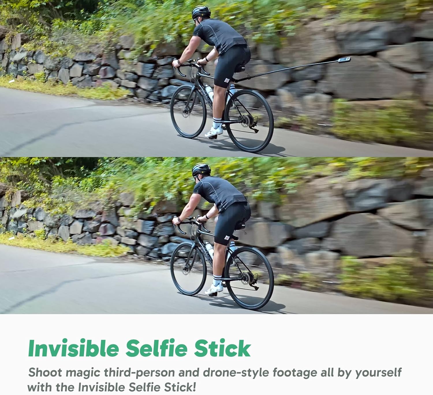 Thumbnail 3 de AKASO 360 Kit Vélo — Caméra d'action 360° 5,7K avec carte 128 Go et Horizon Lock