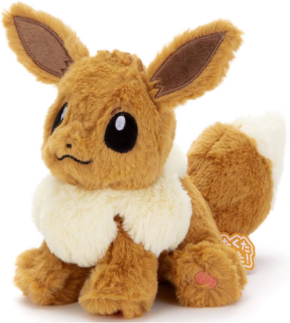 Detalle de タカラトミーアーツ 4904790217999 ポケモン イーブイ くたくたたった!ぬいぐるみS 高さ約16cm