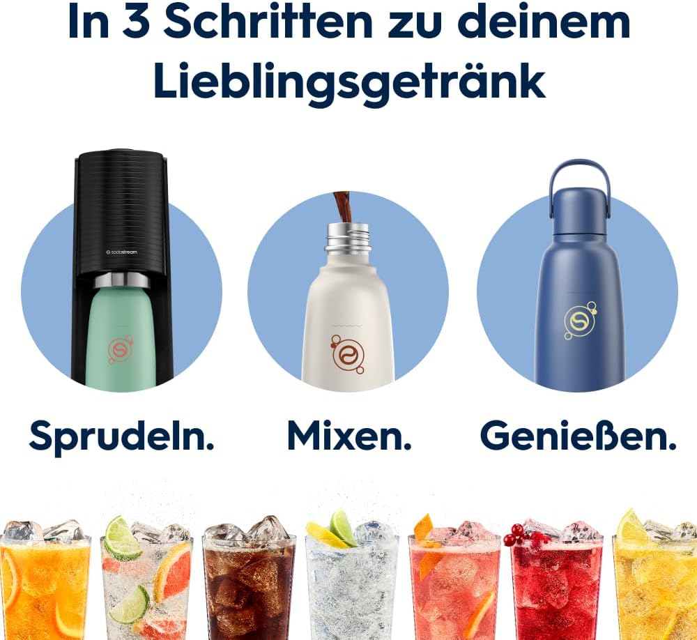 Thumbnail 5 de sodastream Fizz&go COOL 0,9 L Metallflasche đ„€