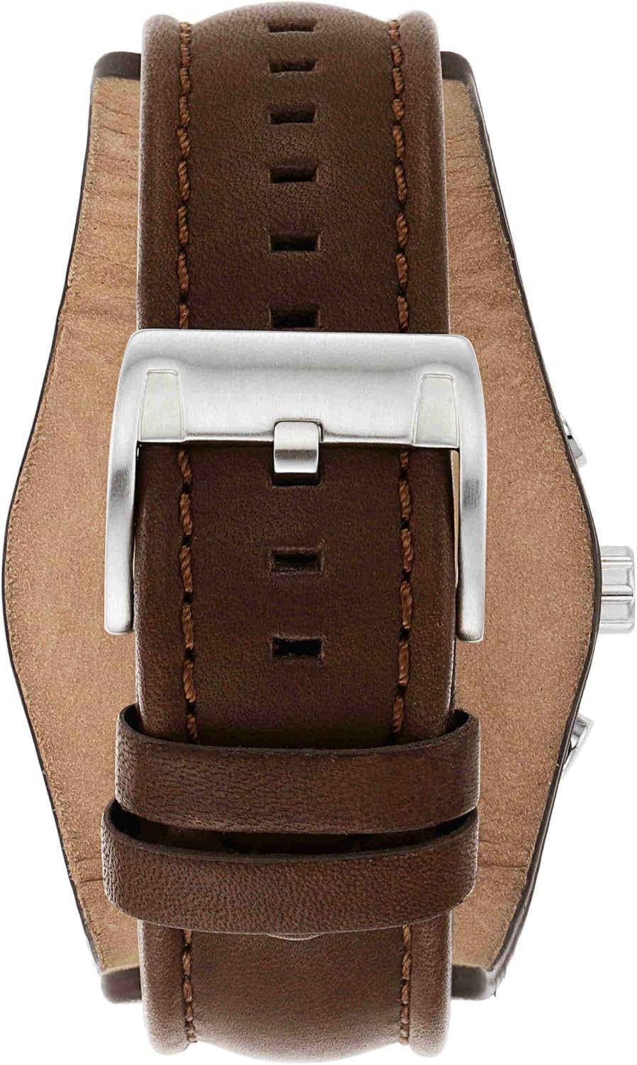 Detalle de Fossil Coachman da uomo: cronografo al quarzo con cinturino in pelle 44 mm