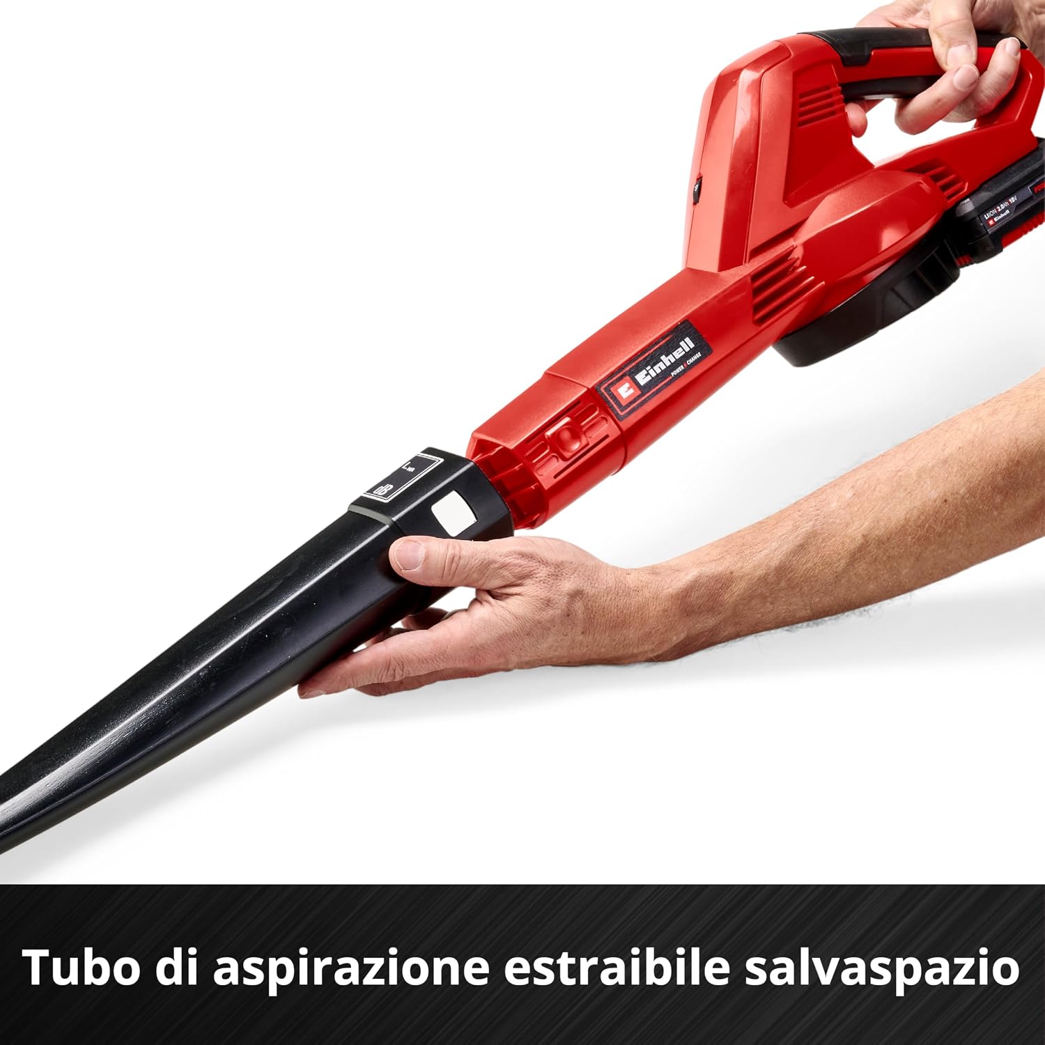 Thumbnail 6 de Einhell GC-CL 18 Li E Kit: soffiatore Power X-Change da 18 V con batteria da 2 Ah e caricabatteria