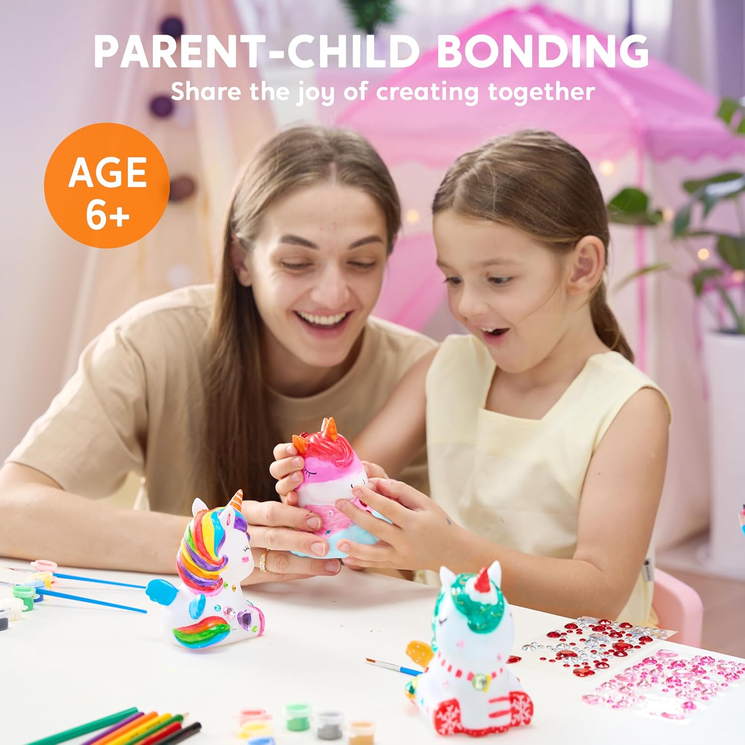 Thumbnail 6 de Klever Kits Einhorn Lampe Bastelset 1 Set