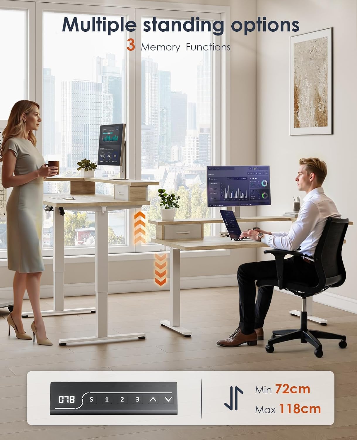 Thumbnail 5 de OffiGo Standing Desk 120cm electric