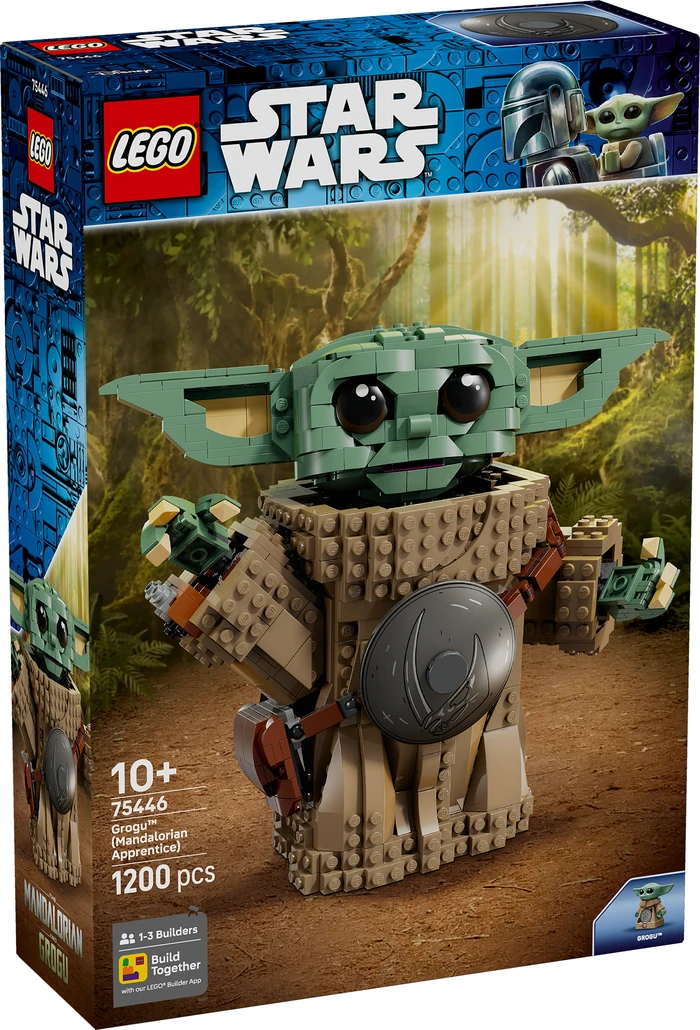 Detalle 2 de LEGO Star Wars Grogu (Lehrling des Mandalorianers) 75446 – Detailreiches Display- & Bauprojekt