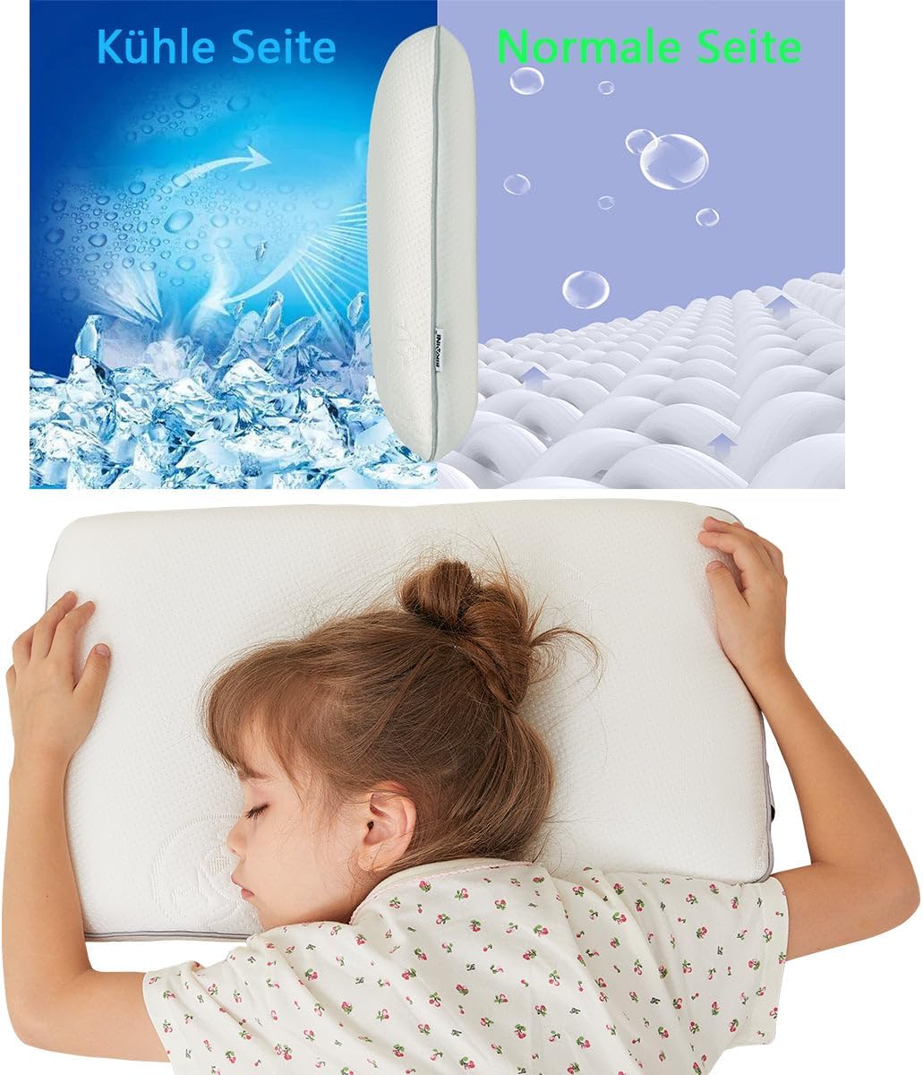 Thumbnail 6 de SIKAINI Oreiller Enfants mousse mémoire 3–10 ans
