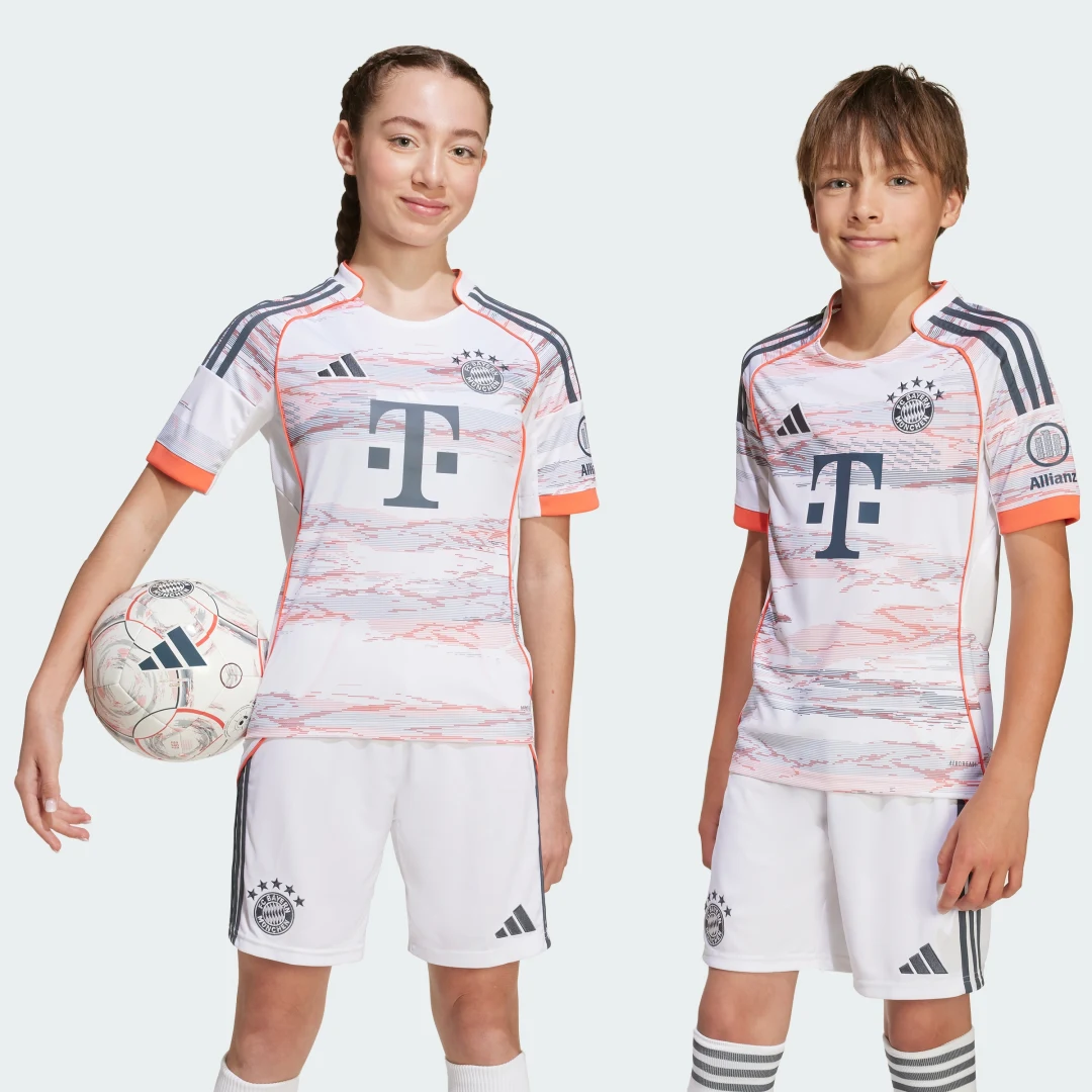 Detalle 2 de Camiseta segunda equipación FC Bayern 25/26 (Adolescentes) – Adidas