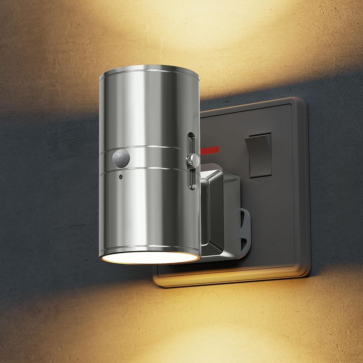 Detalle de LOHAS-LED Motion Sensor Night Light, Plug-in 3000K Warm White