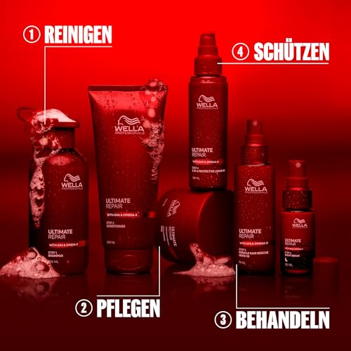 Detalle de Wella Professionals Ultimate Repair Miracle Haar Rescue Serum – 95 ml, ohne Ausspülen