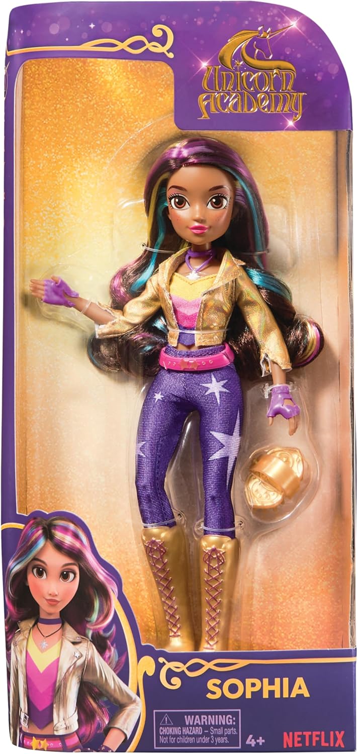Detalle de Unicorn Academy Ankleidepuppe 24 cm