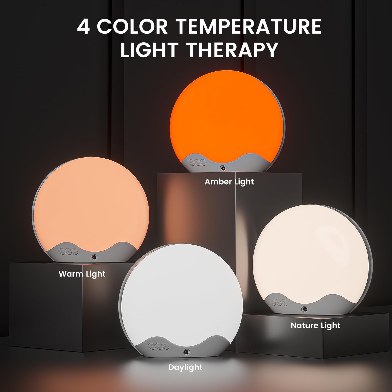 Detalle 1 de RICIAL 10,000 lux light therapy lamp