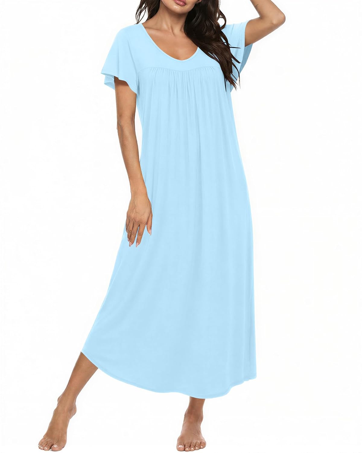 Thumbnail 6 de Ekouaer Nightgown, Bamboo Viscose Blend