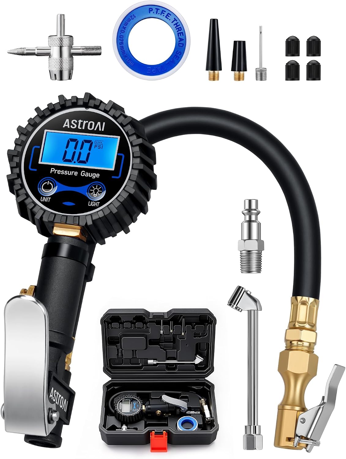 Thumbnail 6 de AstroAI Digital Tire Pressure Gauge 3–250 PSI