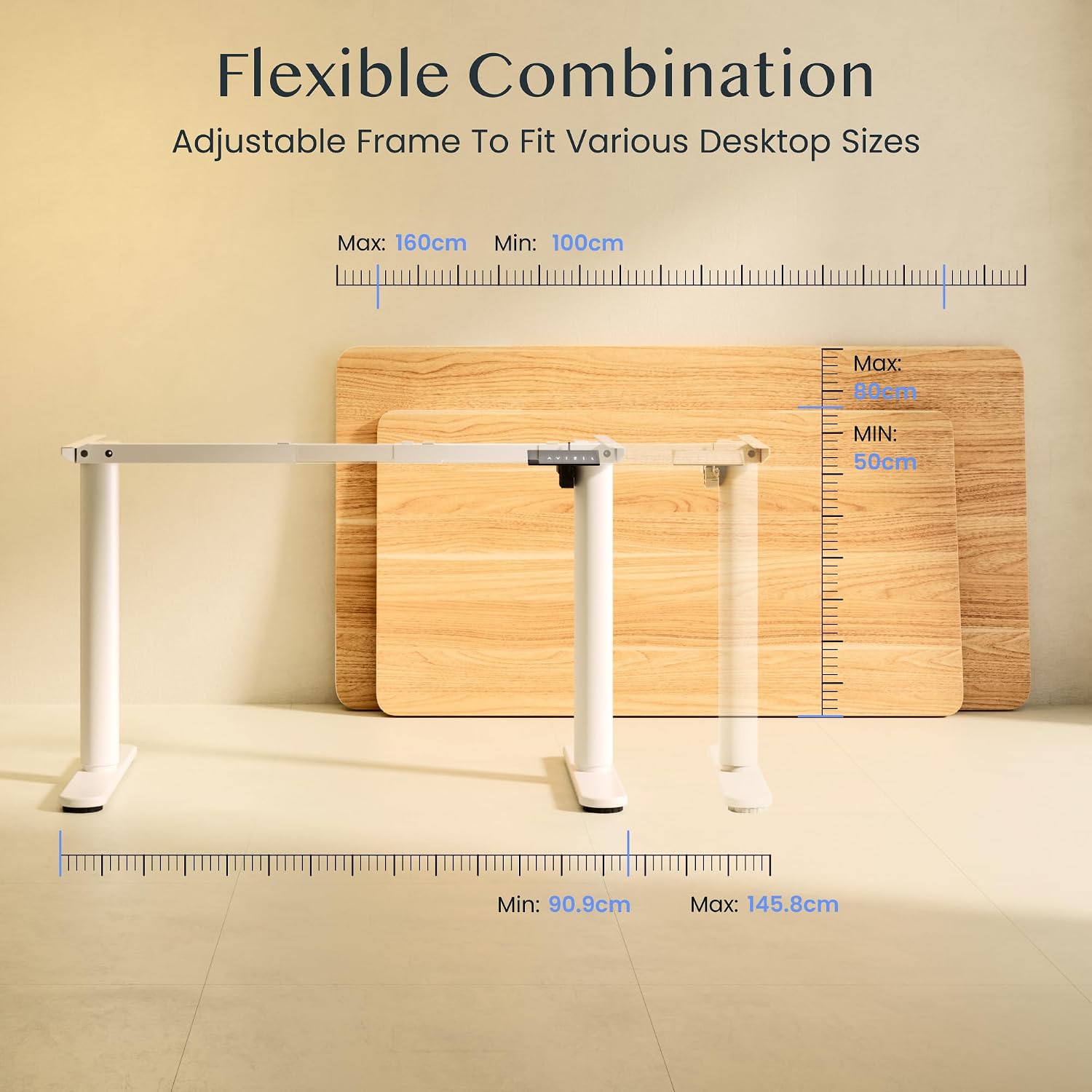 Thumbnail 4 de FLEXISPOT LunoX höhenverstellbar 71–118 cm