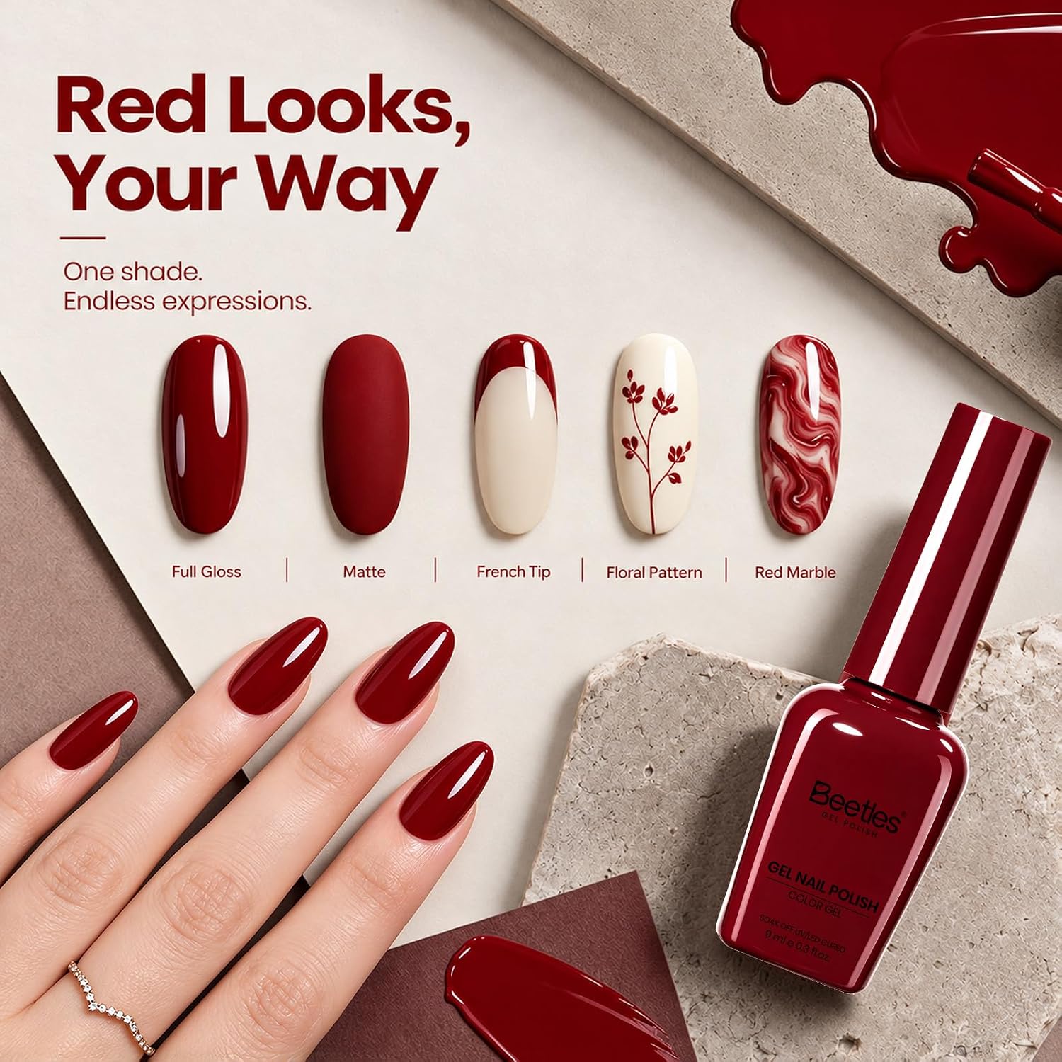 Detalle 1 de Beetles Gel Polish, 9 mL