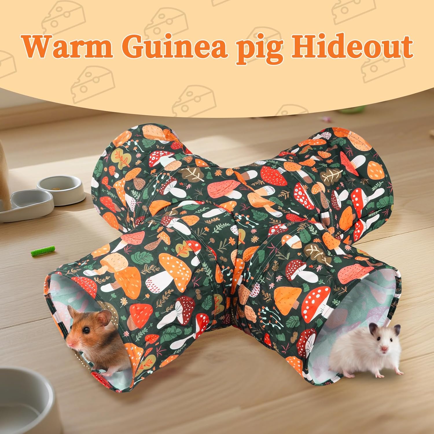 Thumbnail 6 de lisetar Meerschweinchentunnel 4-fach faltbar