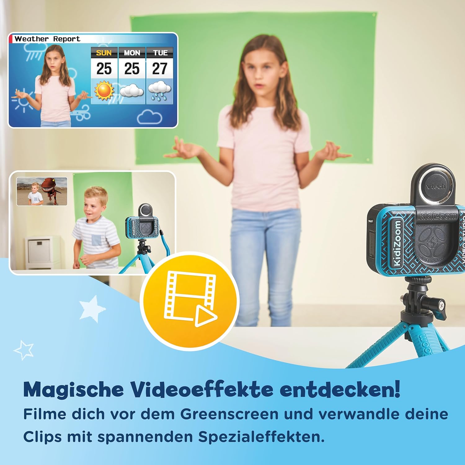 Detalle 2 de Vtech Kidizoom Video Studio HD Kinderkamera 🎥