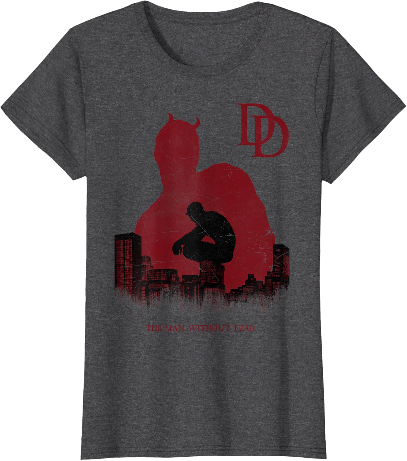 Thumbnail 4 de Marvel Daredevil T Shirt A Man Without Fear