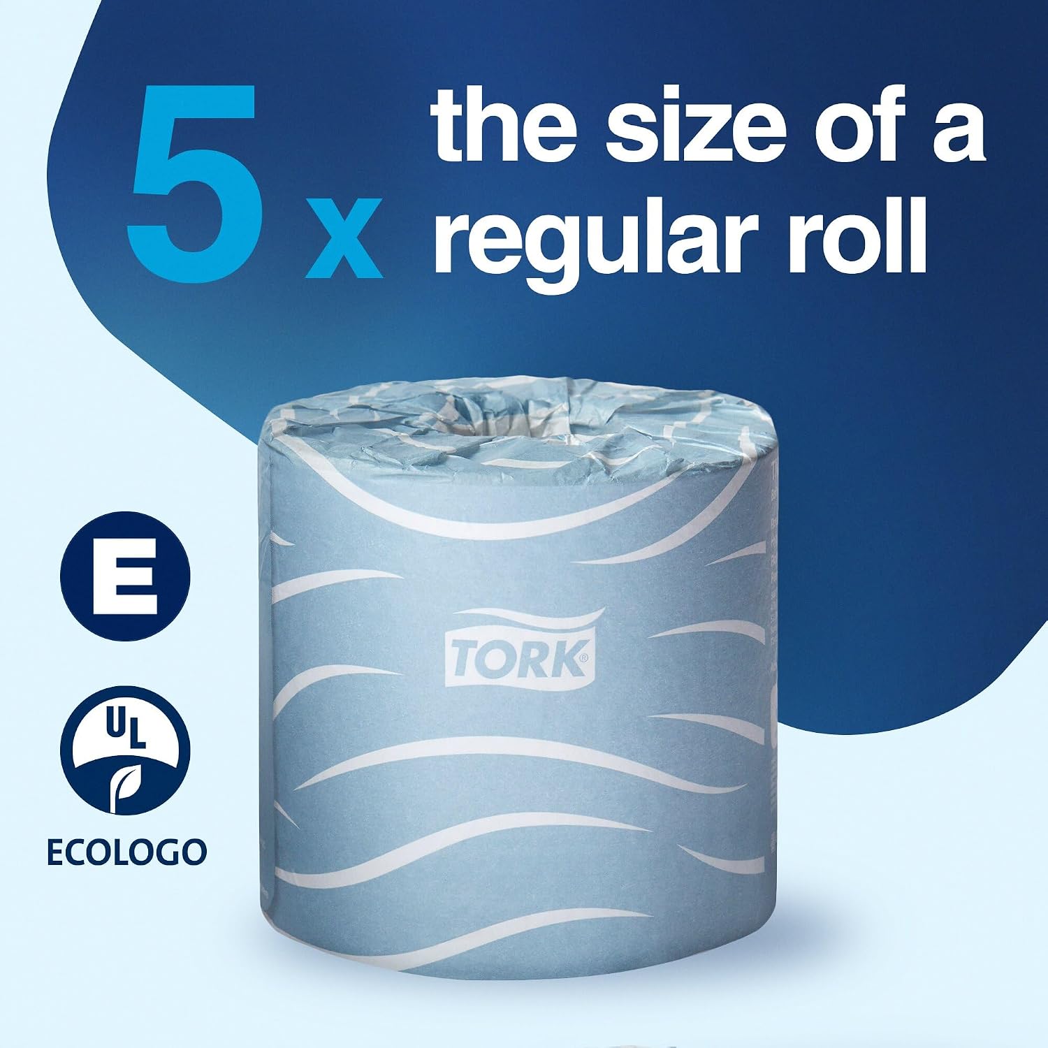 Detalle 2 de Tork TM6130S Advanced Bath Tissue, 2-Ply, 500 Sheets, 48 Rolls
