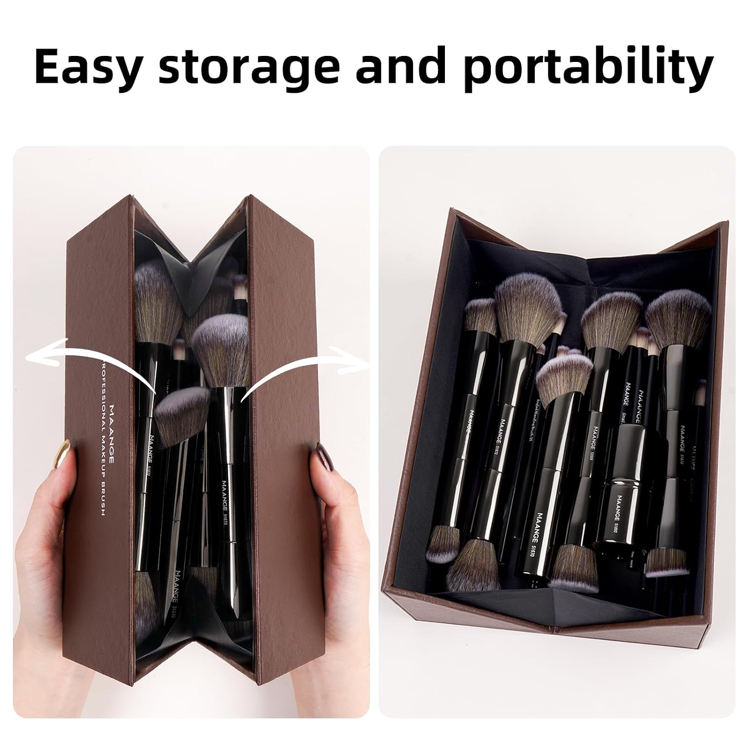 Detalle 2 de MAANGE 20 Pcs Makeup Brushes Set ๐