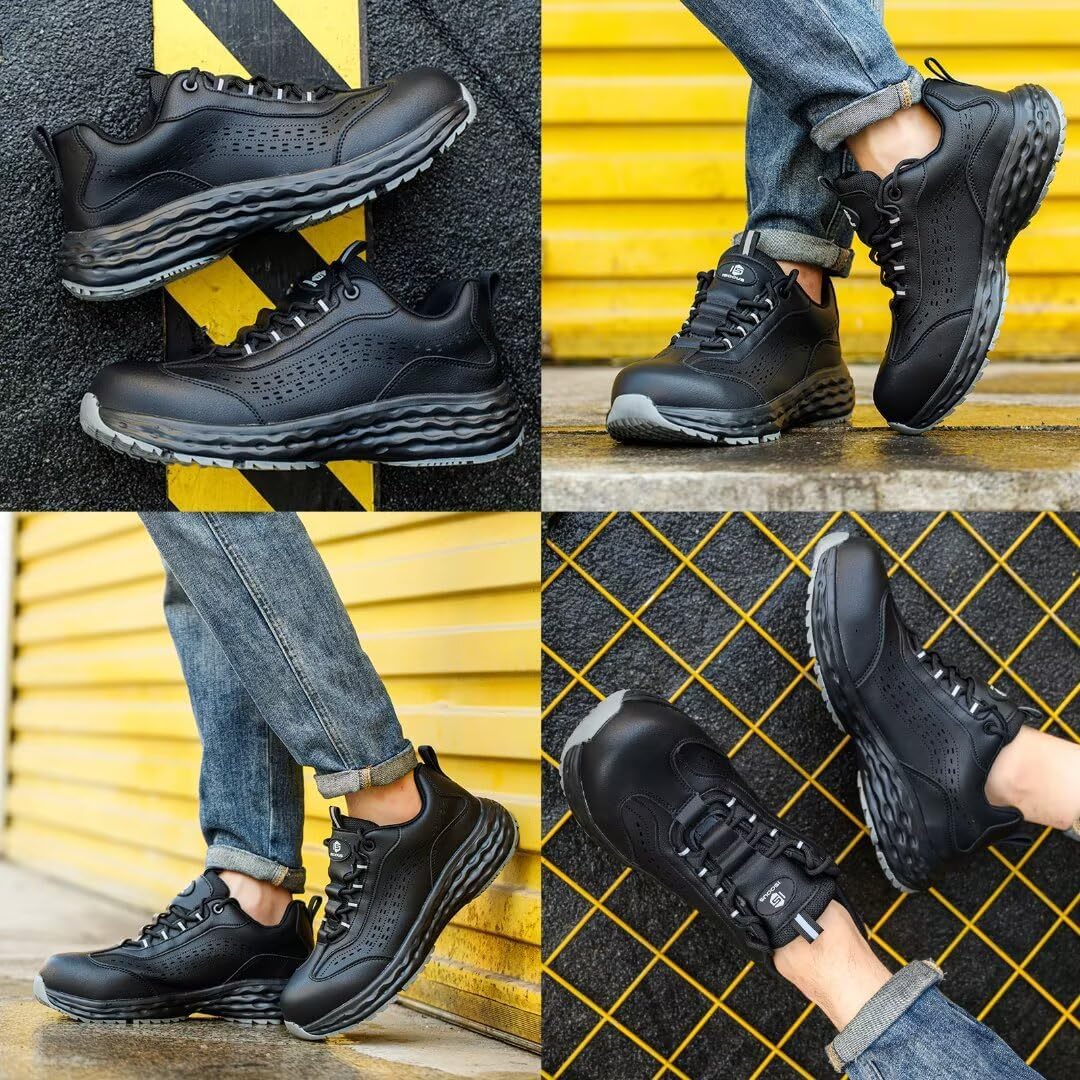 Thumbnail 1 de Scarpe Antinfortunistiche ISOOUS Uomo/Donna Antiscivolo – Leggere, Traspiranti e Sicure