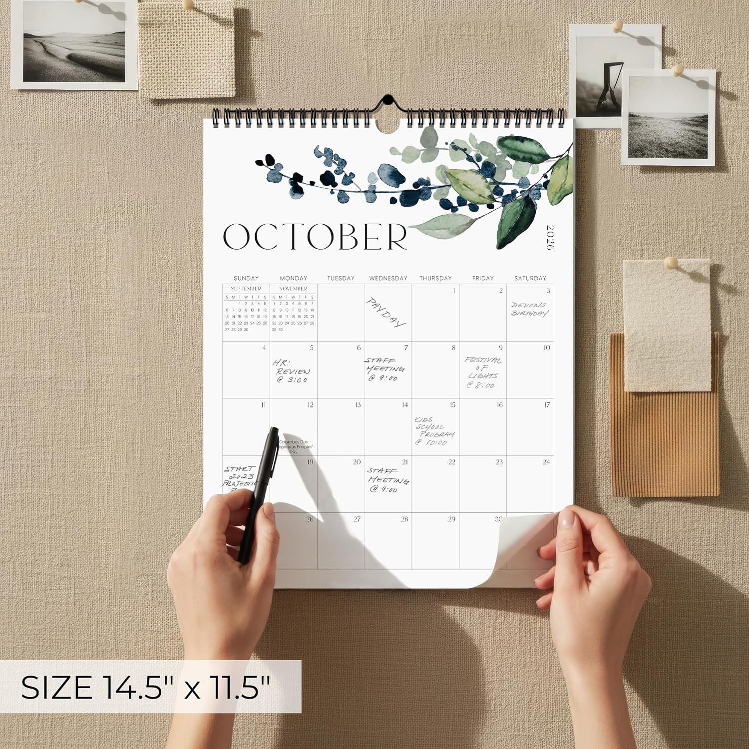Thumbnail 4 de ZICOTO Wall Calendar 2026–2027