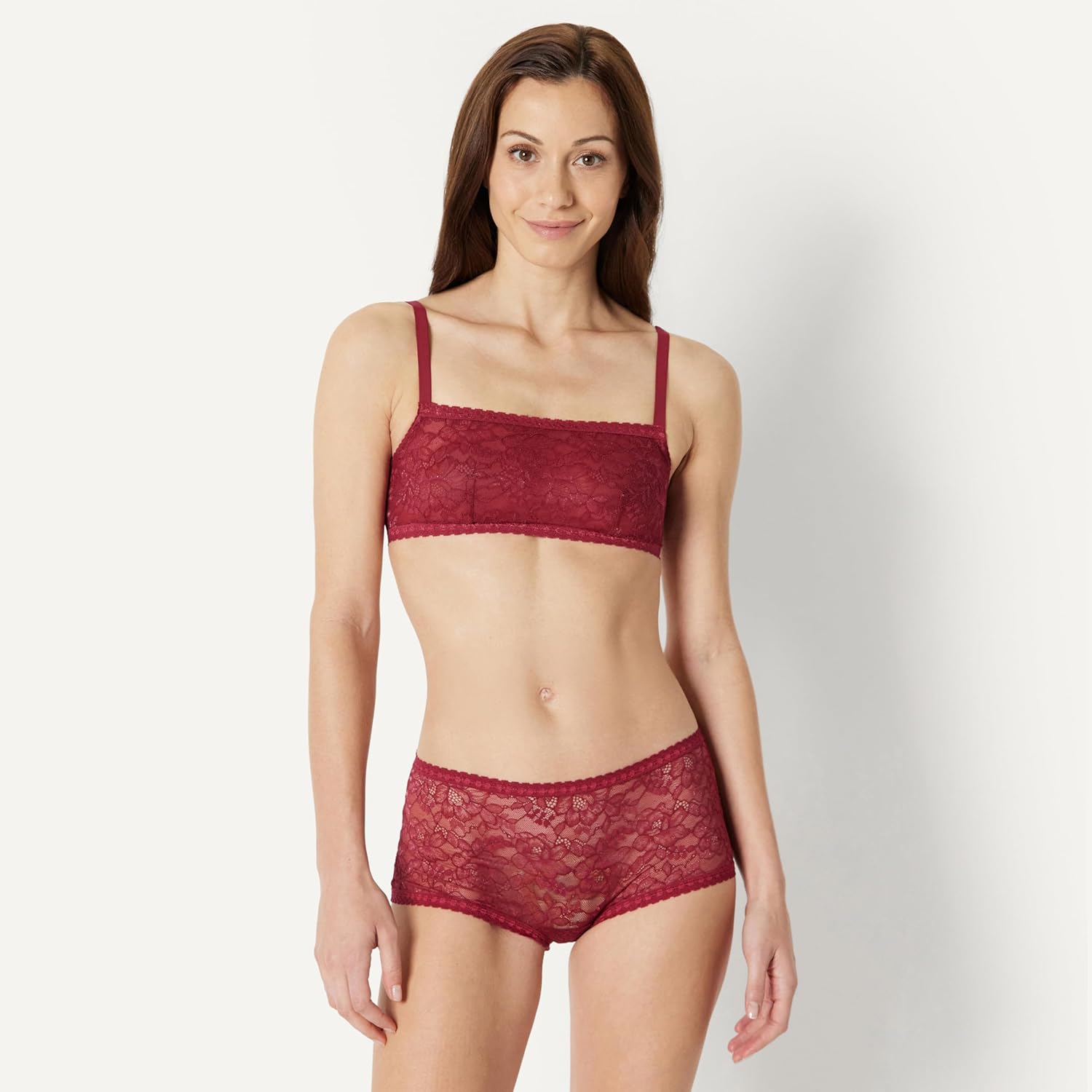 Thumbnail 4 de Amazon Essentials Women’s Stretch All Over Lace Boyshort