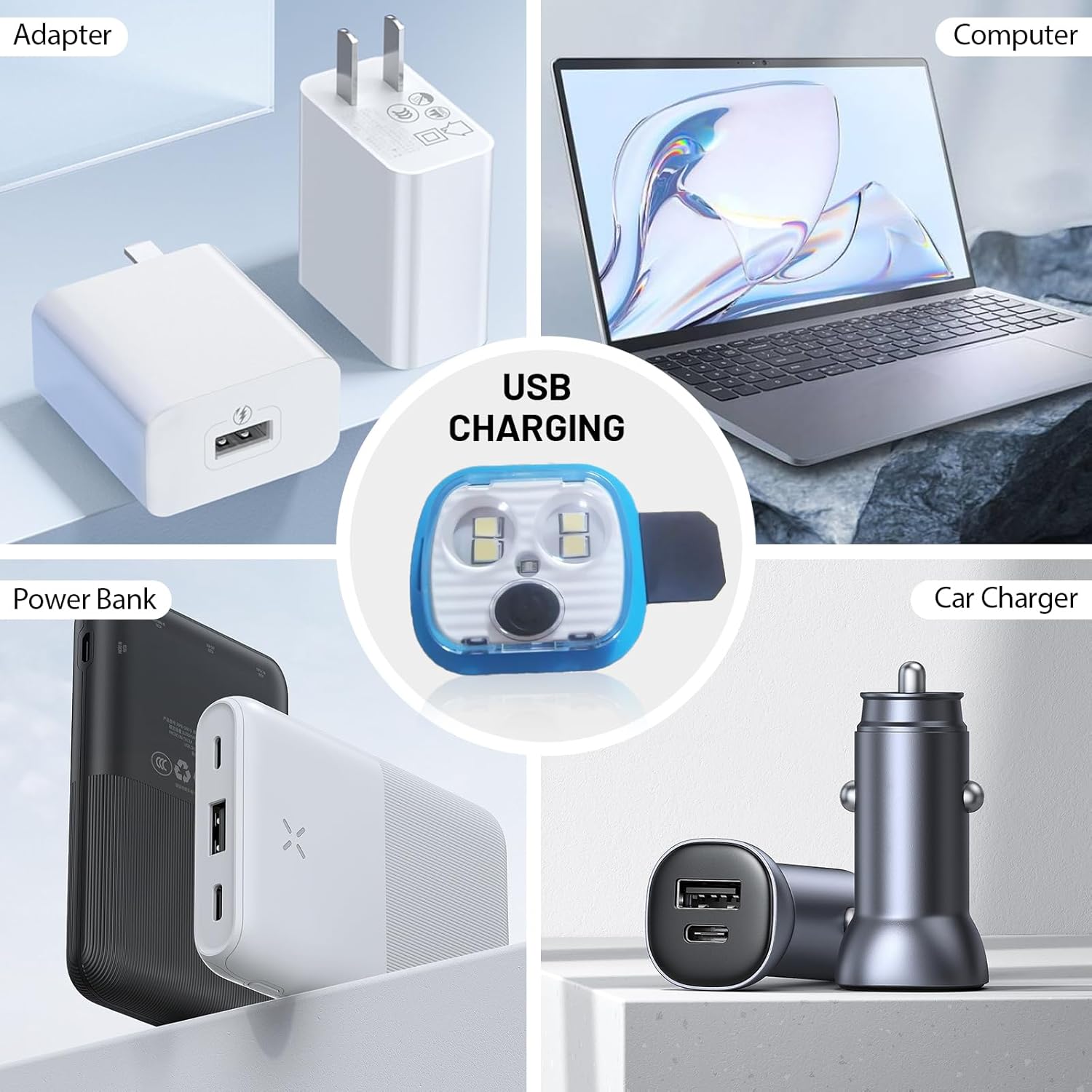 Thumbnail 5 de Bonnet tricoté avec Lumière USB Rechargeable UQTUKO — Chaud, mains libres et polyvalent pour l’hiver