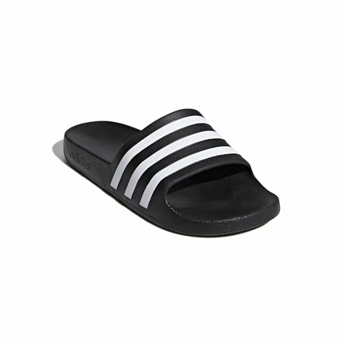 Detalle de Adidas Adilette Aqua Slides Unisex Core Black / Cloud White, 10 UK (44.5 EU) – Comode e versatili