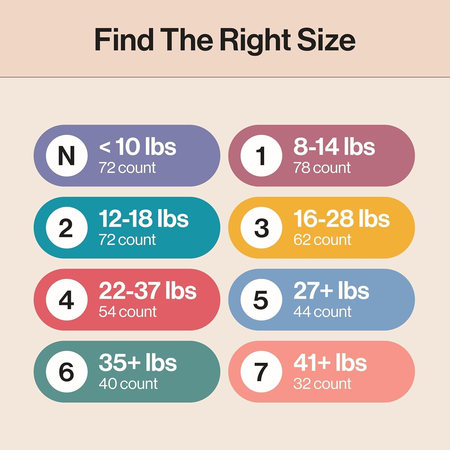 Thumbnail 4 de Honest Clean Conscious Newborn Diapers 72ct