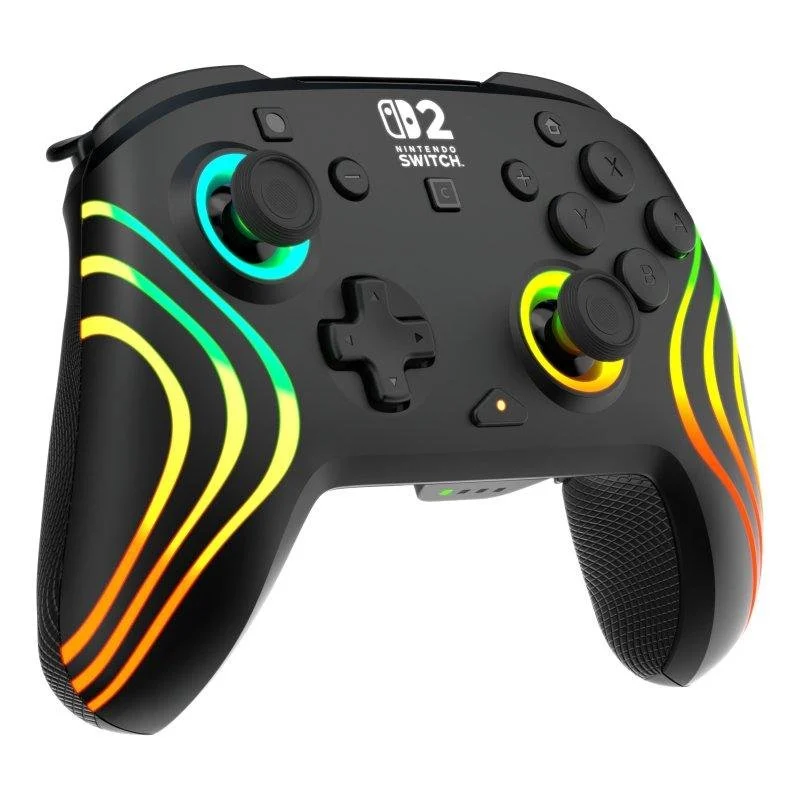 Detalle 2 de Mando Turtle Beach Afterglow Wave Wireless Black RGB Bluetooth USB-C Switch 2
