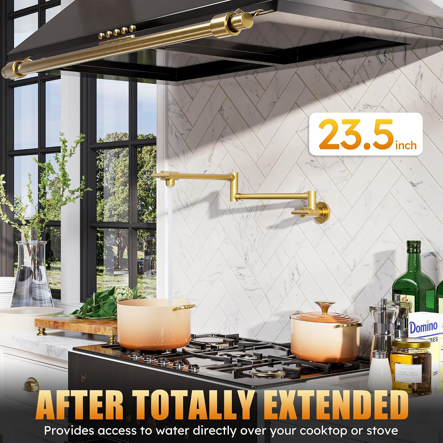 Thumbnail 2 de WOWOW Pot Filler Faucet Brushed Gold