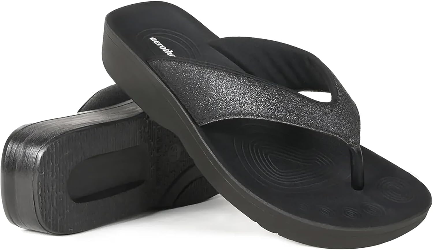 Thumbnail 6 de AEROTHOTIC Comfy Flip Flops for Women with Arch Support: Orthotic Footbed, Padded Straps, and Non-Slip Sole