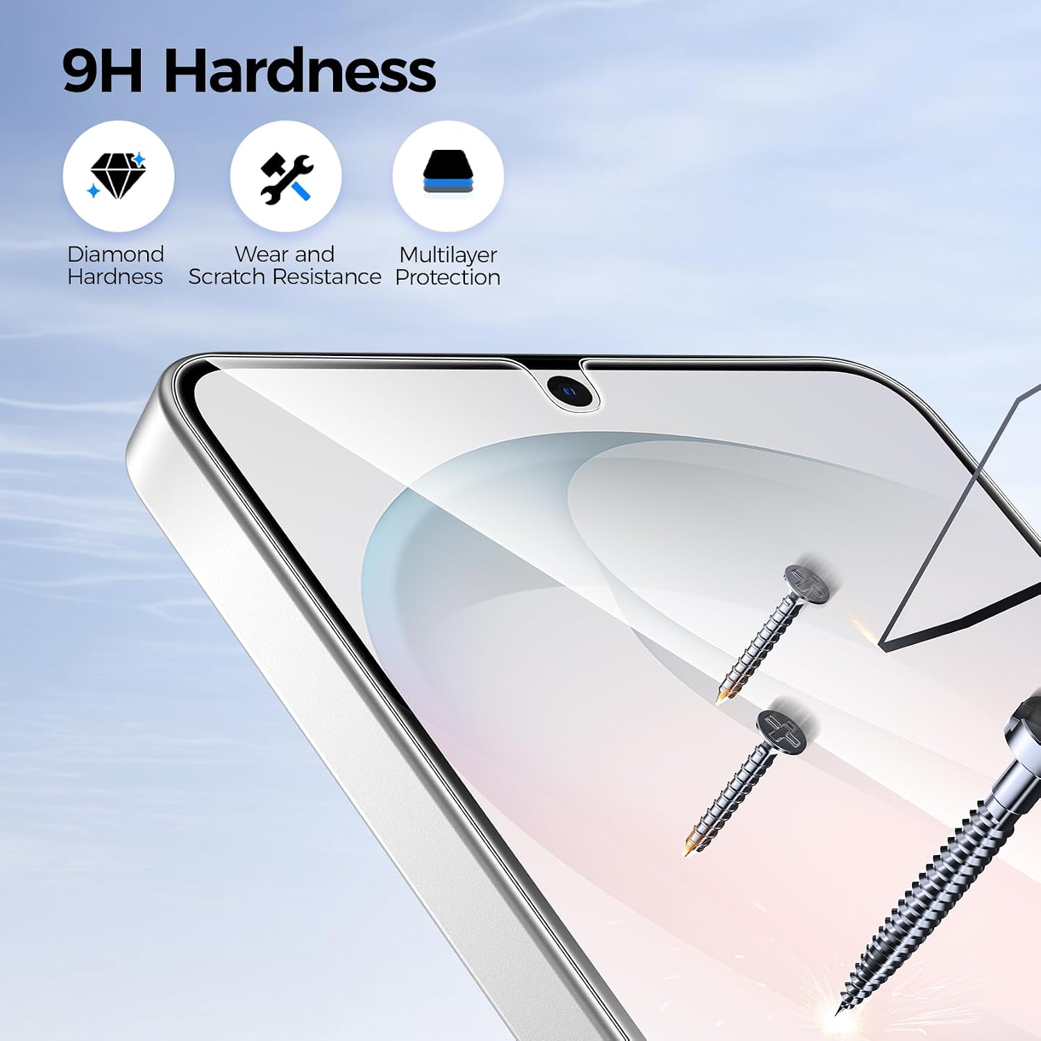 Thumbnail 6 de Niphabe 3 Pack tempered glass S26 5G